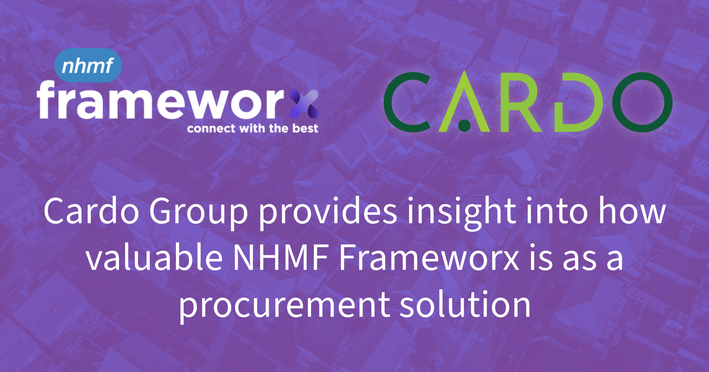 Cardo Group provides insight into how valuable Frameworx is as a procurement solution