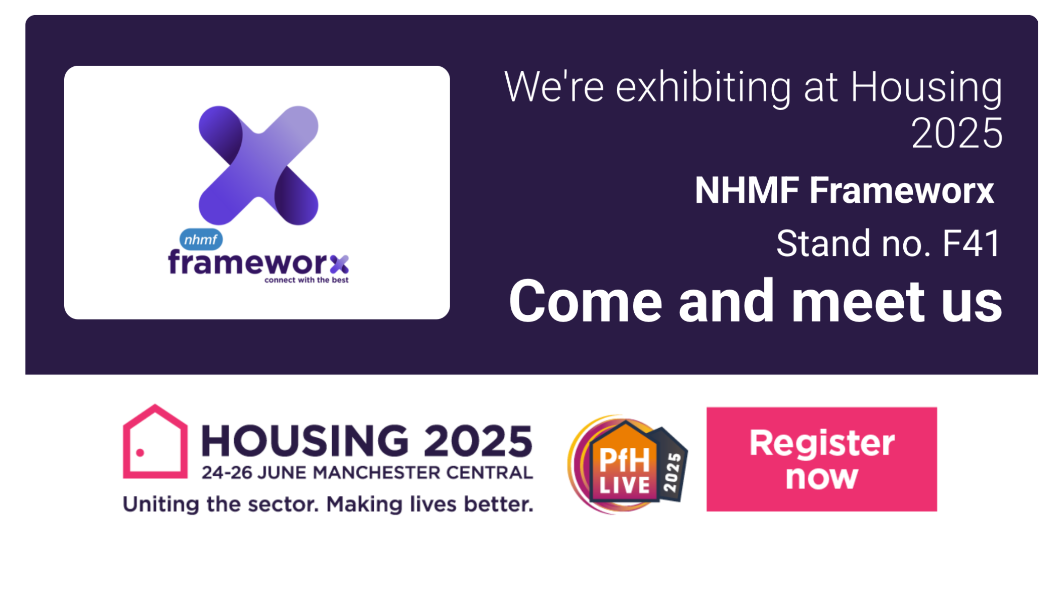 NHMF Frameworx at Housing 2025