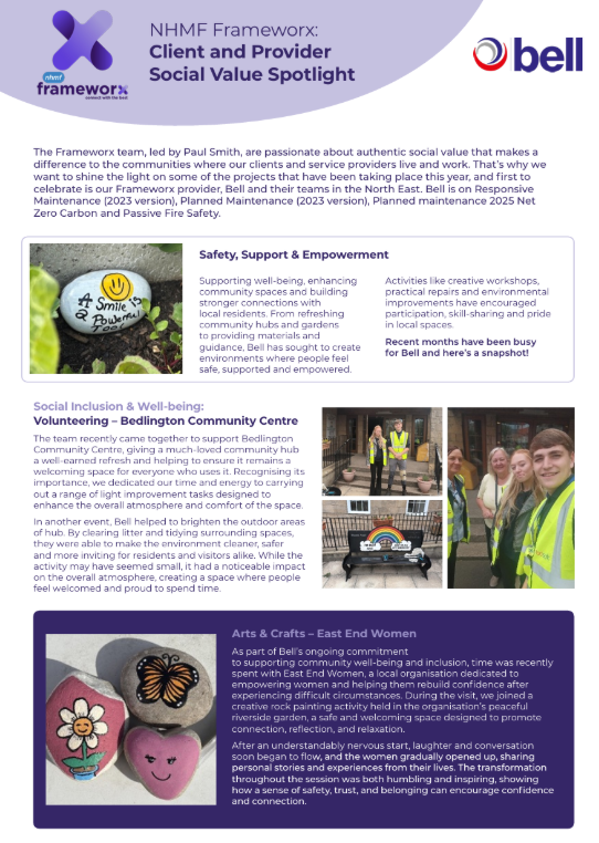 Client and Provider Social Value Spotlight